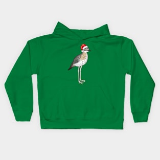 Xmas annoyed bush stone curlew Kids Hoodie